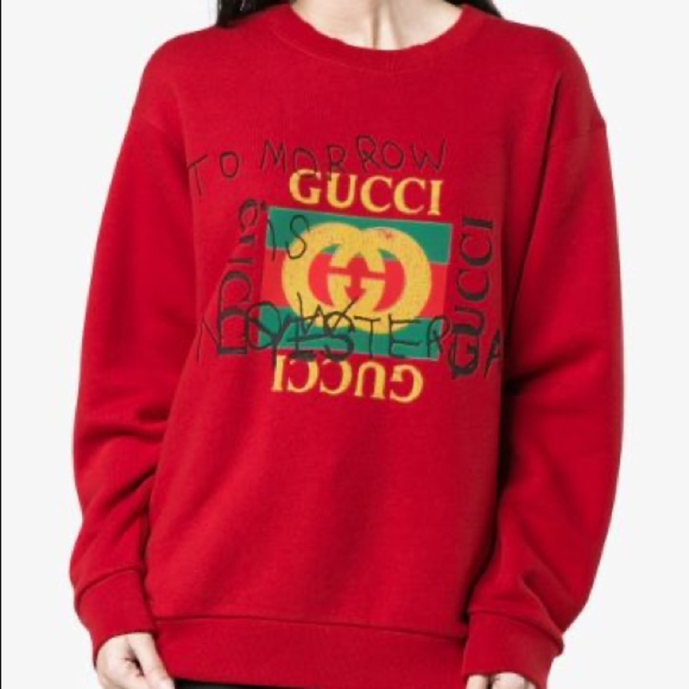Tomorrow Gucci Graphic Sweatshirt